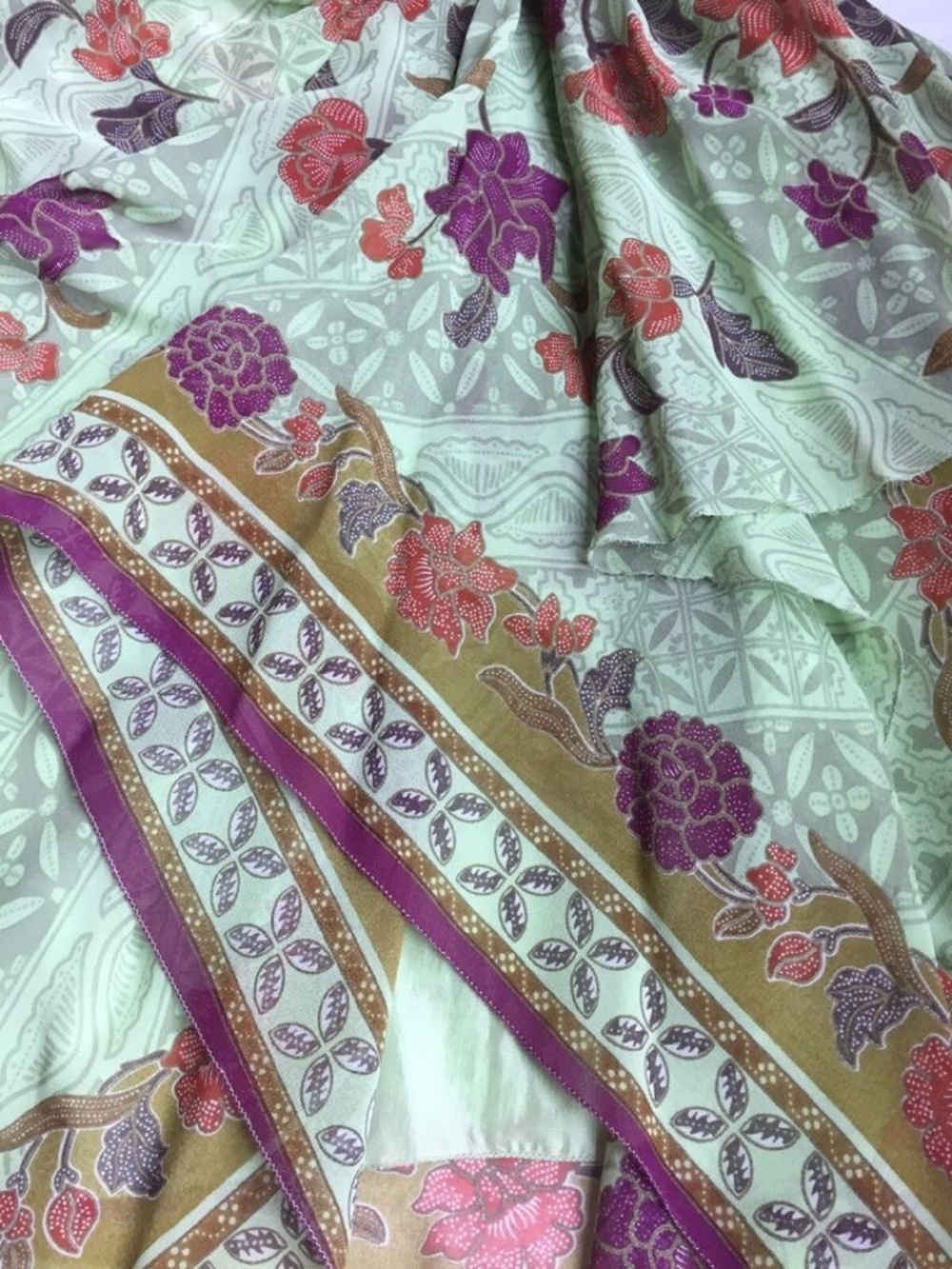 NICOLE MILLER Silk DRESS Size: 4 (SMALL) NWT 100% Silk Paisley Lined - Picture 5 of 12